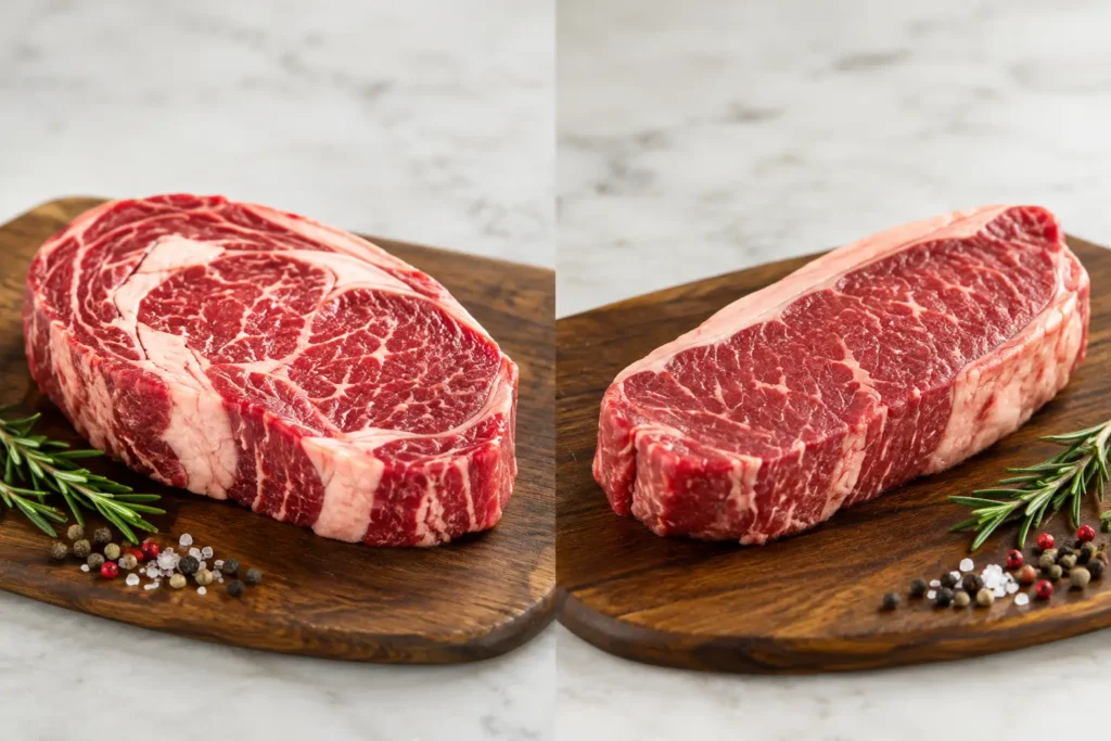 Ribeye vs Striploin Steak - Which Cut to Order?